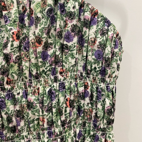 Anthropologie Endless Rose sleeveless Smocked Mini Dress - Picture 2 of 5